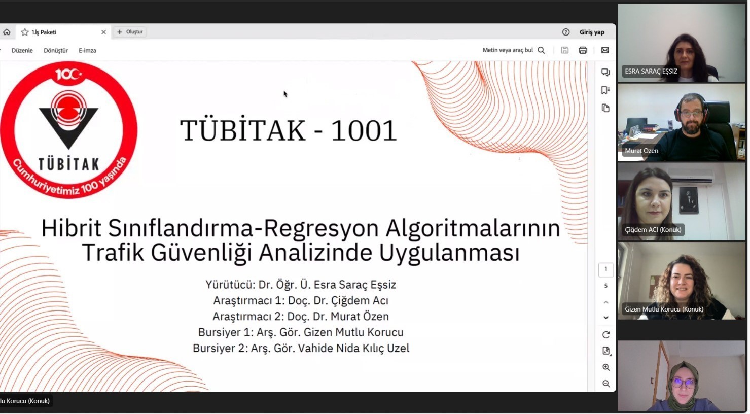 Bölümümüzden BİNBİRÇABA Projesi detayı için tıklayınız