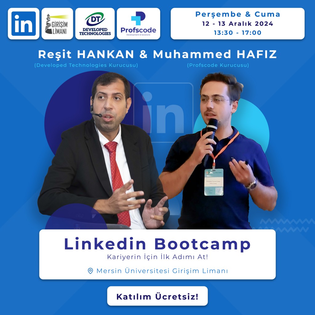 LinkedIn Bootcamp: Kariyerin İçin İlk Adımı At detayı için tıklayınız