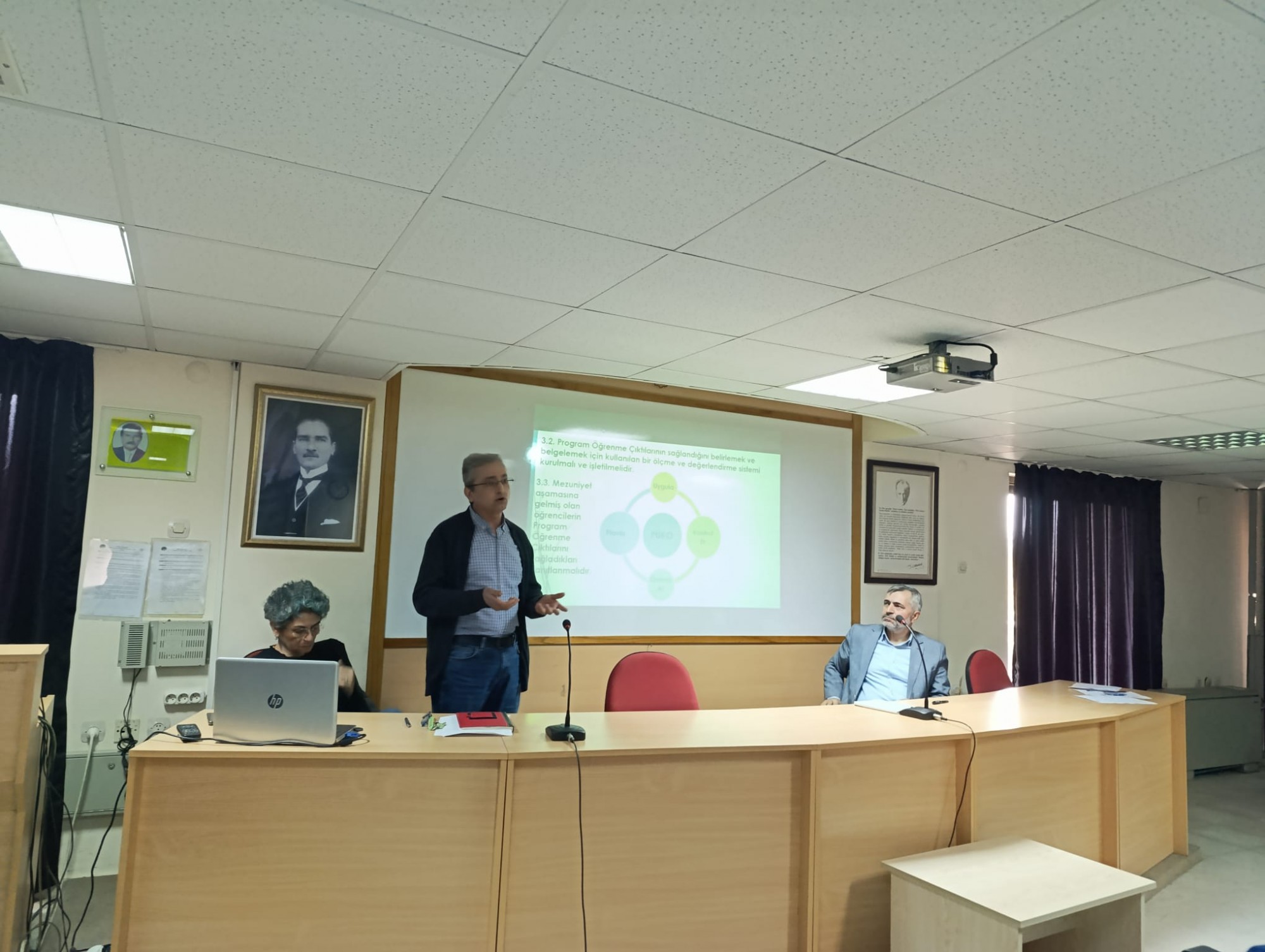 Akreditasyon Süreci Kapsamında Ders Öğrenim Çıktılarının Değerlendirilmesi Semineri detayı için tıklayınız