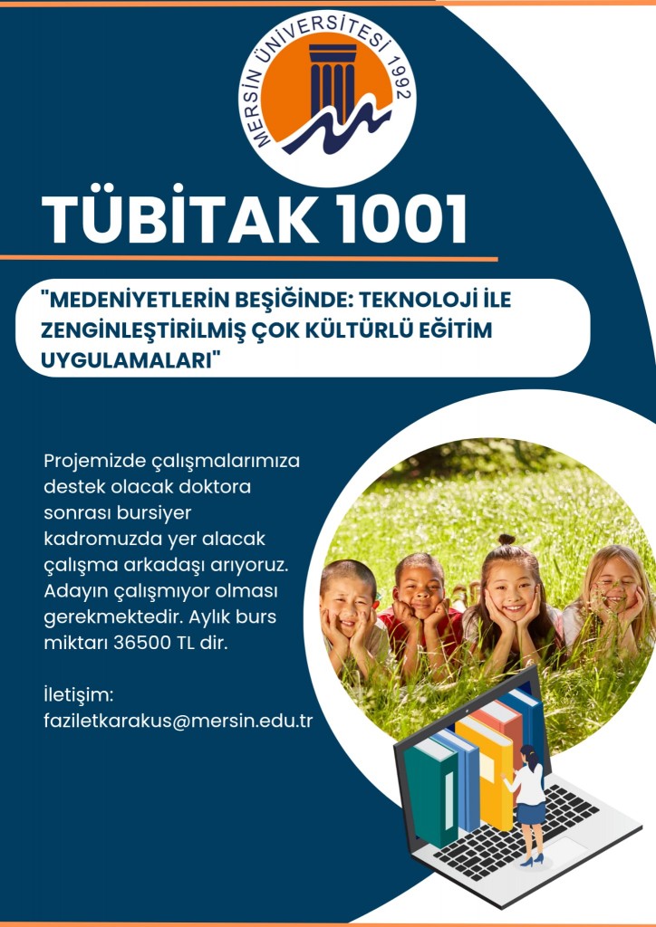Tübitak 1001 Projesi İçin Doktora Sonrası Bursiyer Alınacaktır detayı için tıklayınız