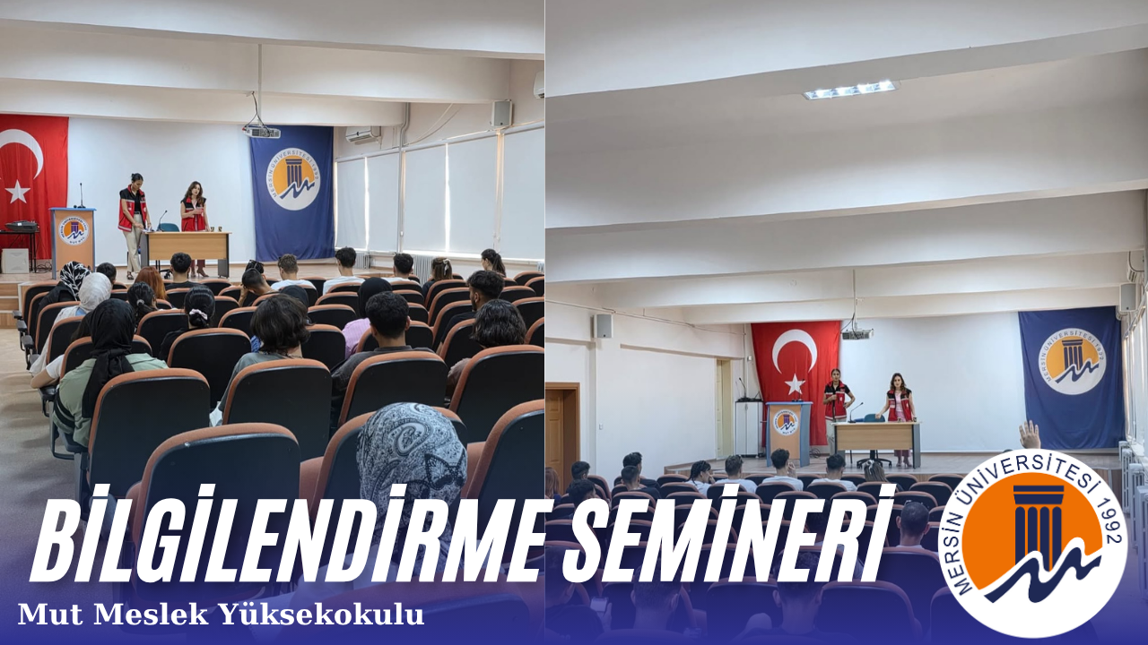 Öğrencilerimize Yönelik Bilgilendirme Semineri Gerçekleştirildi detayı için tıklayınız