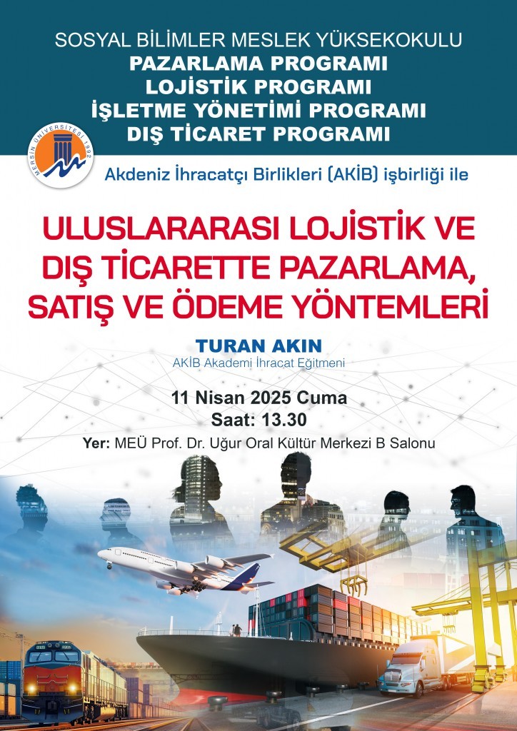 Uluslararası Lojistik ve Dış Ticarette Pazarlama, Satış ve Ödeme Yöntemleri detayı için tıklayınız